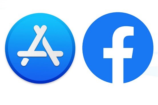 Facebook     30%   App Store,  Apple  
