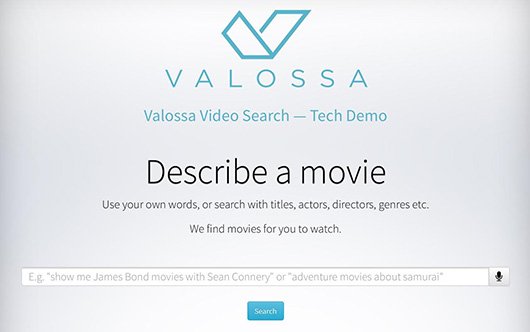 Valossa продемонстрировал видеопоиск на базе искусственного интеллекта