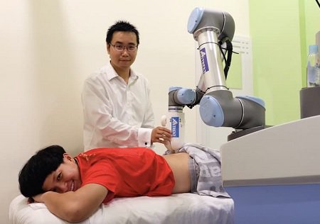 Сингапурские разработчики представили робота-массажиста