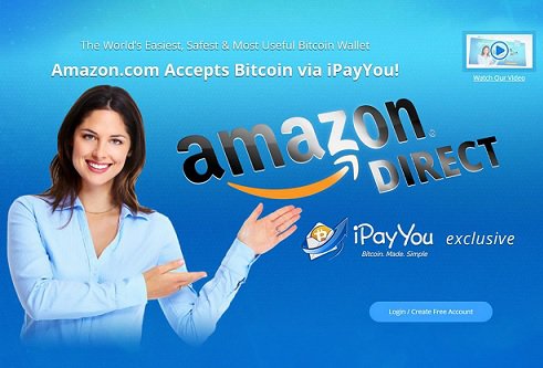 Благодаря решению стартапа iPayYou в Amazon стали доступны криптовалютные платежи