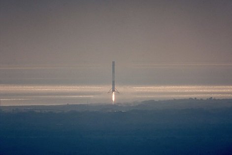 Falcon 9 с Dragon на борту успешно стартовала с мыса Канаверал
