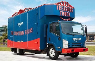 Amazon использует для привлечения покупателей «фургоны сокровищ»