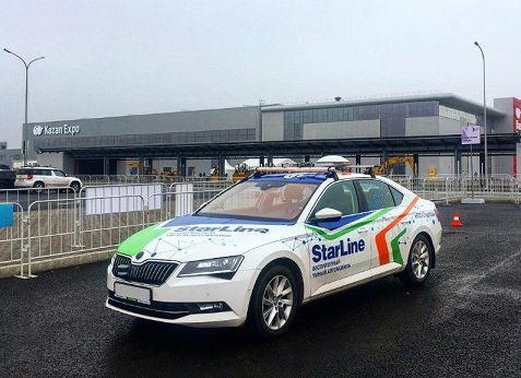 Российский робомобиль «СтарЛайн» самостоятельно добрался до Казани из Санкт-Петербурга