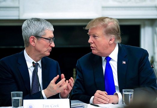 Трамп отказался предоставить Apple таможенные льготы