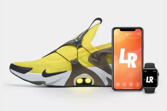 Новые кроссовки Nike шнуруются с помощью Siri