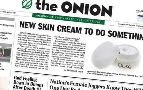 Новостное агентство The Onion может достаться И. Маску