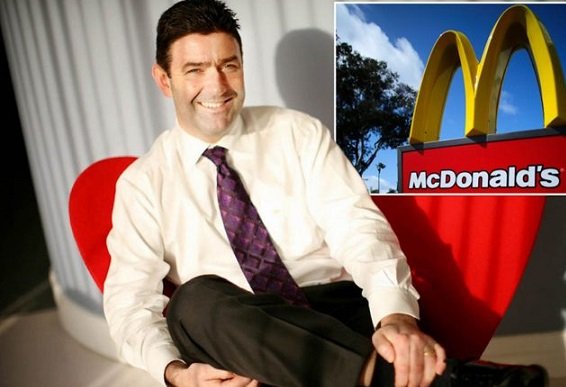 Служебный роман стал причиной увольнения гендиректора McDonald's