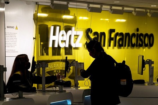 Арендный сервис Hertz сообщил о банкротстве
