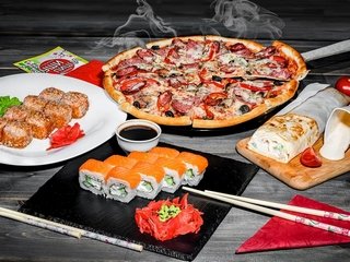 Что выбрать: суши или пиццу?