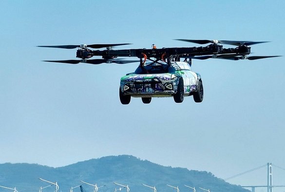 Летающий автомобиль будет представлен стартапом XPeng в 2025 году